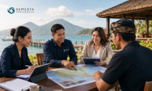 Tim Semesta Indonesia mengkurasi lokasi, rute, vendor lokal, dan alur peserta untuk destination management.