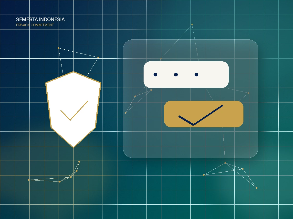 Komitmen privasi Semesta Indonesia dalam komunikasi data calon klien