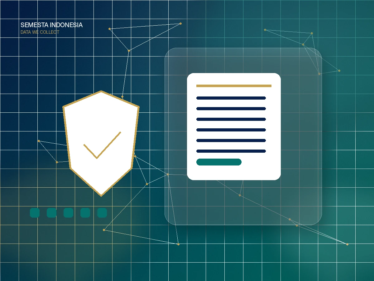 Perlindungan data pribadi dan data teknis website Semesta Indonesia