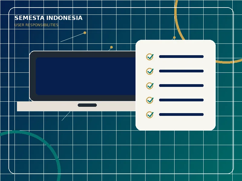 Penggunaan website Semesta Indonesia secara bertanggung jawab untuk komunikasi layanan