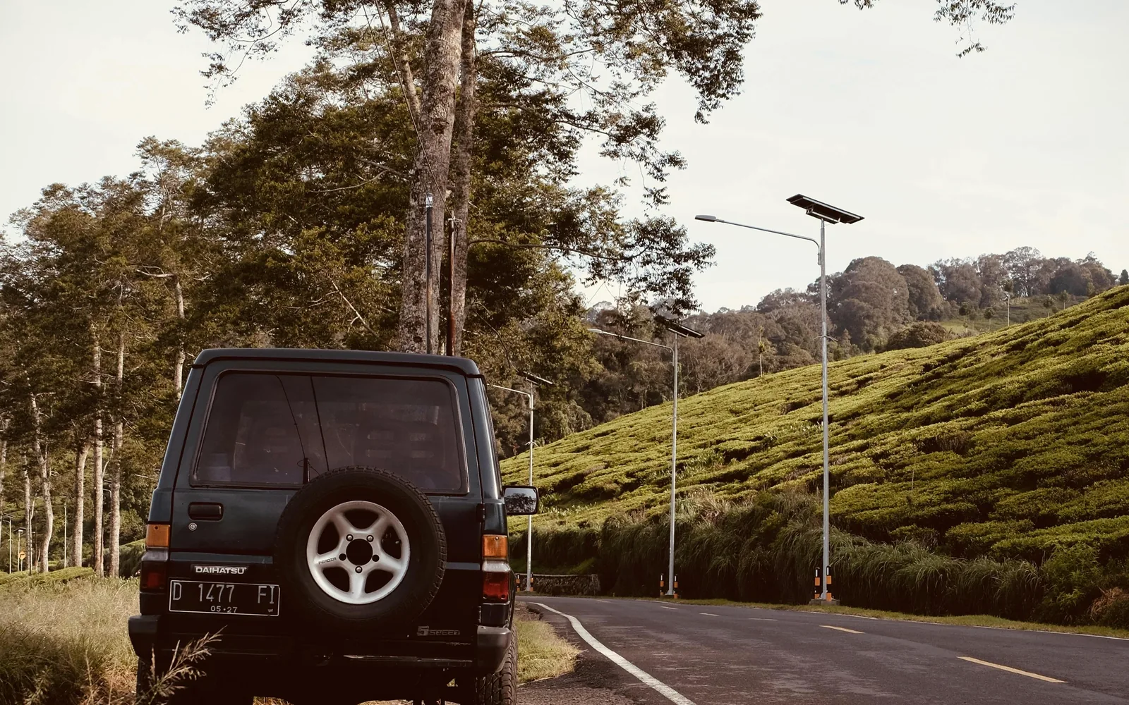 Ilustrasi koridor outdoor dan rute offroad yang dapat dikurasi sesuai kebutuhan program.