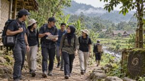 Trip Baduy Dalam bersama Semesta Indonesia dengan persiapan rute, trekking, dan pengecekan akses di kawasan Kanekes Banten